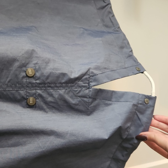 ☔️Scotch & Soda☔️ Hooded Rain Coat, blue, size 1 (S) - Picture 4 of 16